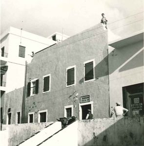 1960 Chora start of renovation team house