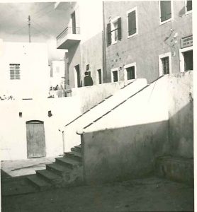 1960 stair to unused market building